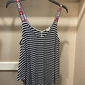 Small striped tank top